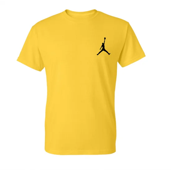 T-SHIRT - ΤΖΟΡΝΤΑΝ ΜΙΚΡΟ ΚΙΤΡΙΝΟ