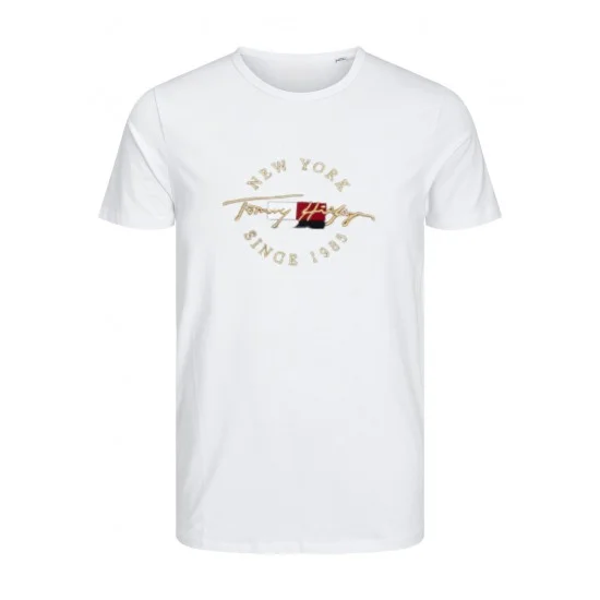T-SHIRT - TOMMY NEW YORK ΜΕΓΑΛΟ ΛΕΥΚΟ