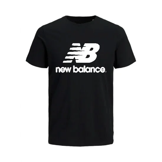 T-SHIRT - NEW BALANCE ΜΑΥΡΟ