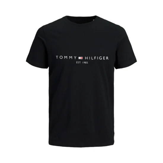 T-SHIRT - TOMMY 1985 ΜΑΥΡΟ