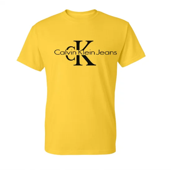 T-SHIRT - CALVIN KLEIN ΜΕΓΑΛΟ ΚΙΤΡΙΝΟ
