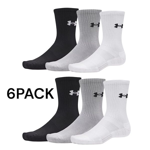 ΚΑΛΤΣΕΣ UNDER ARMOUR - ΠΑΚΕΤΟ 6 ΤΕΜΑΧΙΩΝ - U21