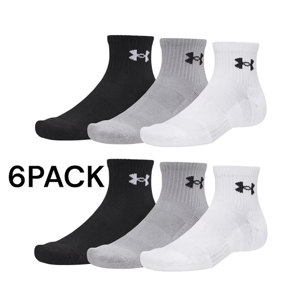 ΚΑΛΤΣΕΣ UNDER ARMOUR - ΠΑΚΕΤΟ 6 ΤΕΜΑΧΙΩΝ - U25